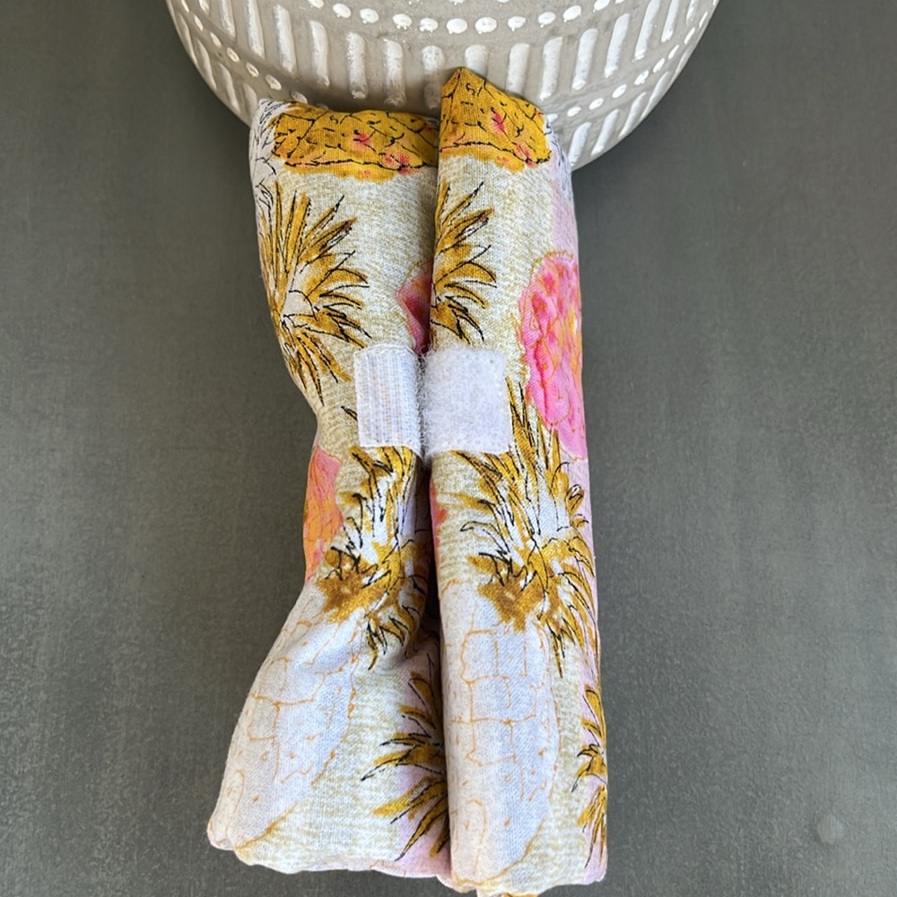 🍍🌸Foldable lined tote - Picture 3 of 9